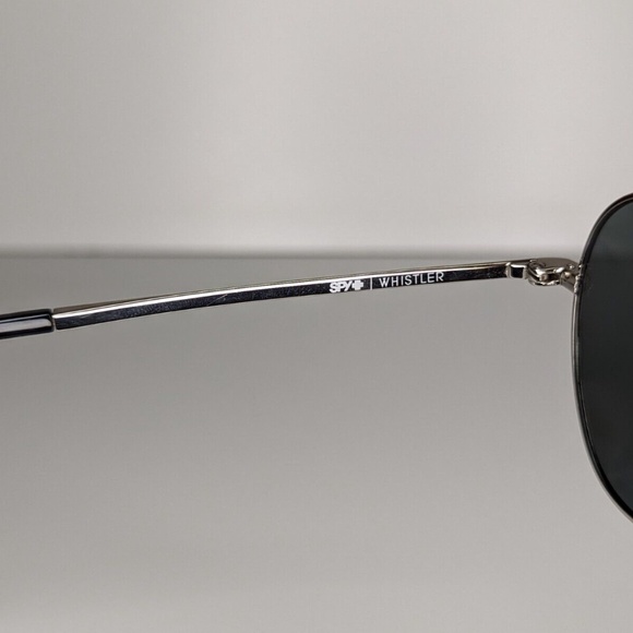 SPY Optic Whistler Aviator Unisex Polarized Sunglasses Silver/Grey 58[]14 140 main image 4